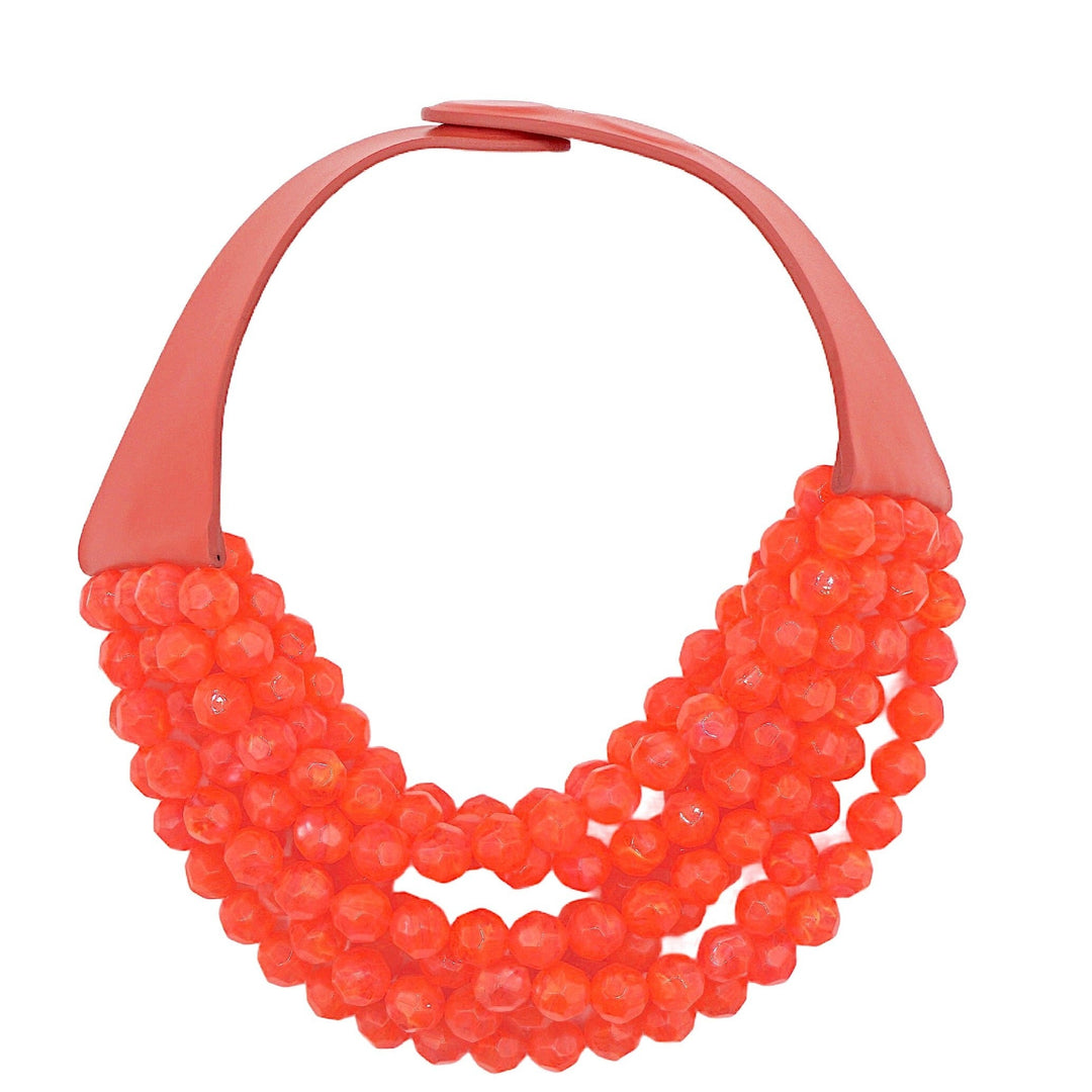 Bella Orange Punch Necklace