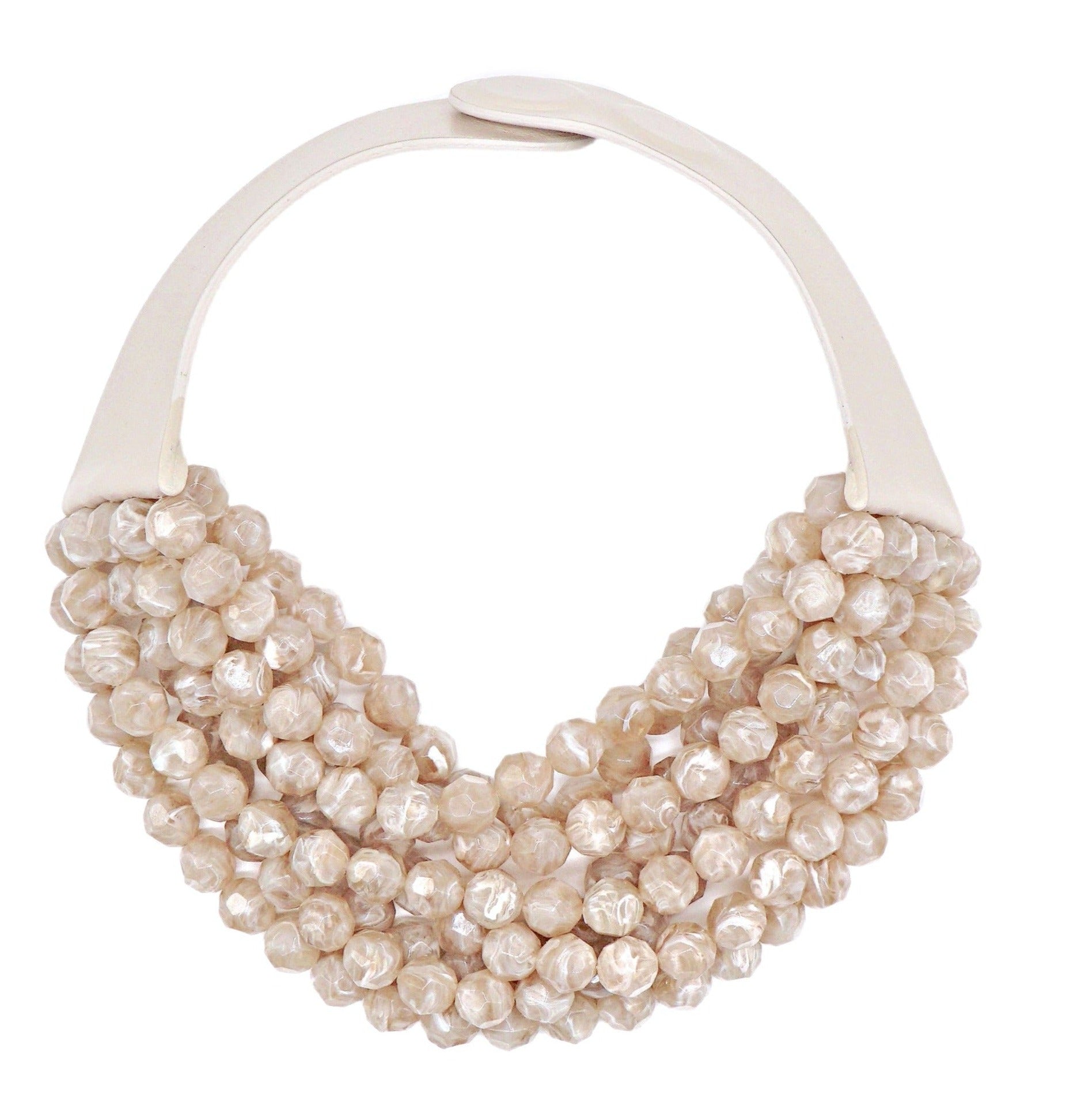 Marble Champagne Necklace