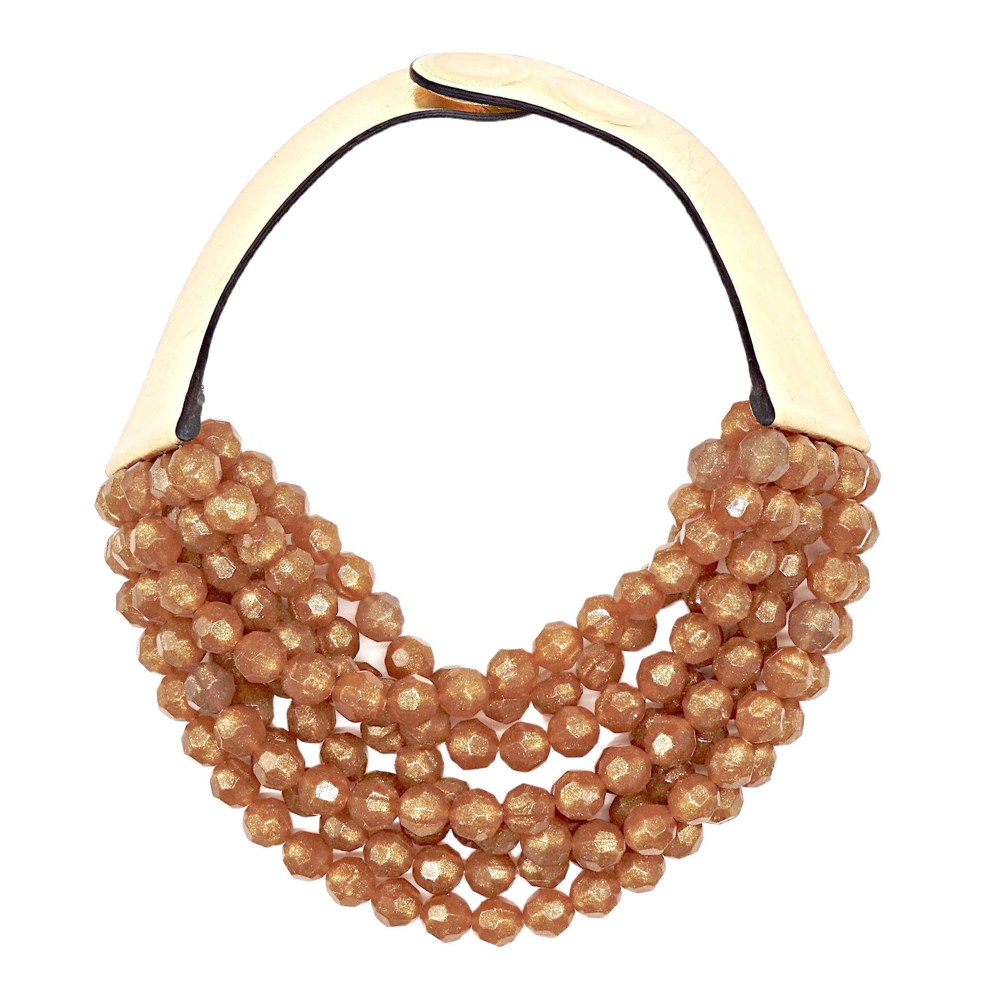Honey Gold Shimmer Necklace