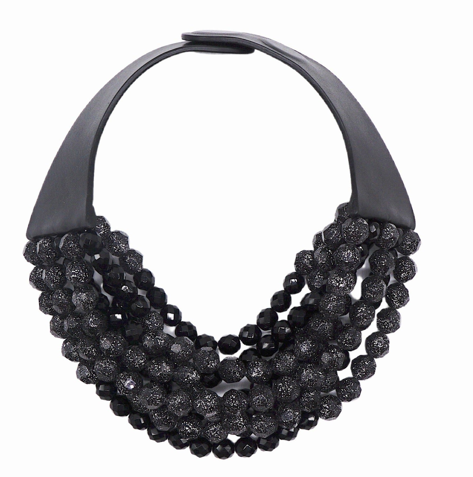 Jet Mineral Anthracite Necklace