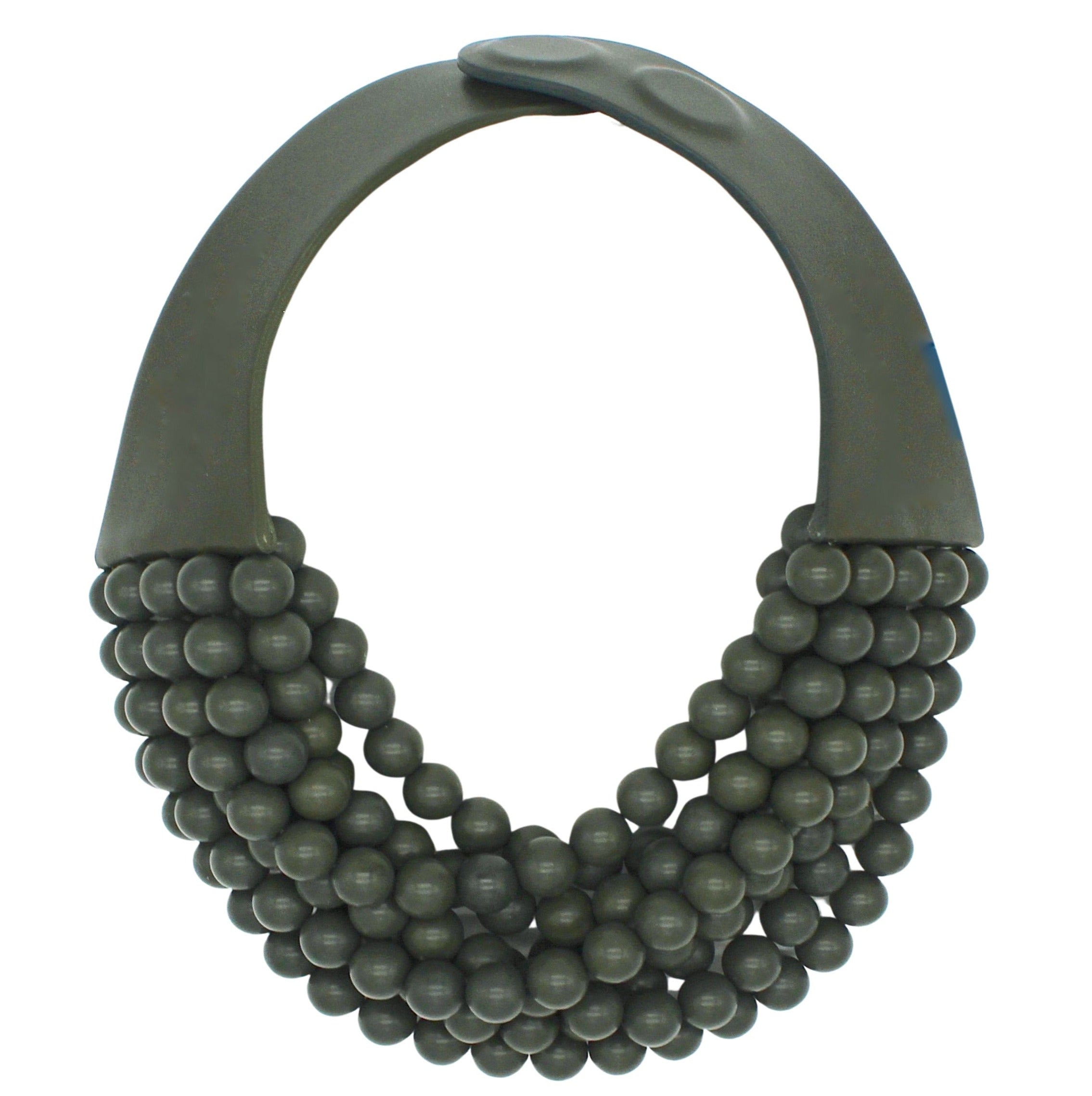 Matte Olive Necklace