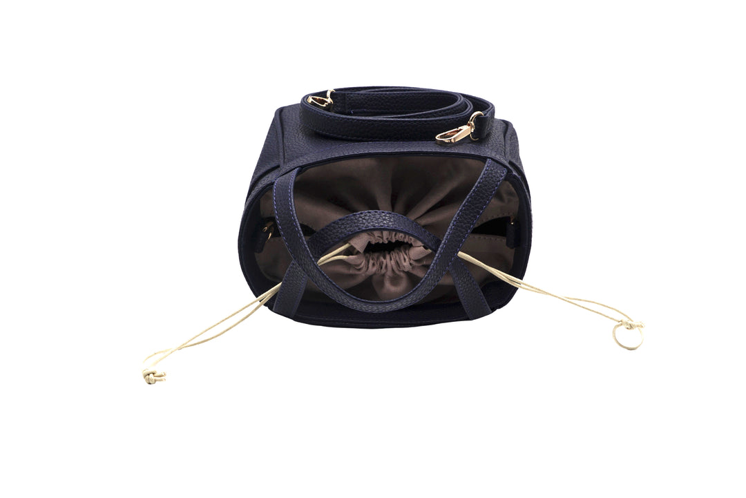 Jolie Navy Handbag