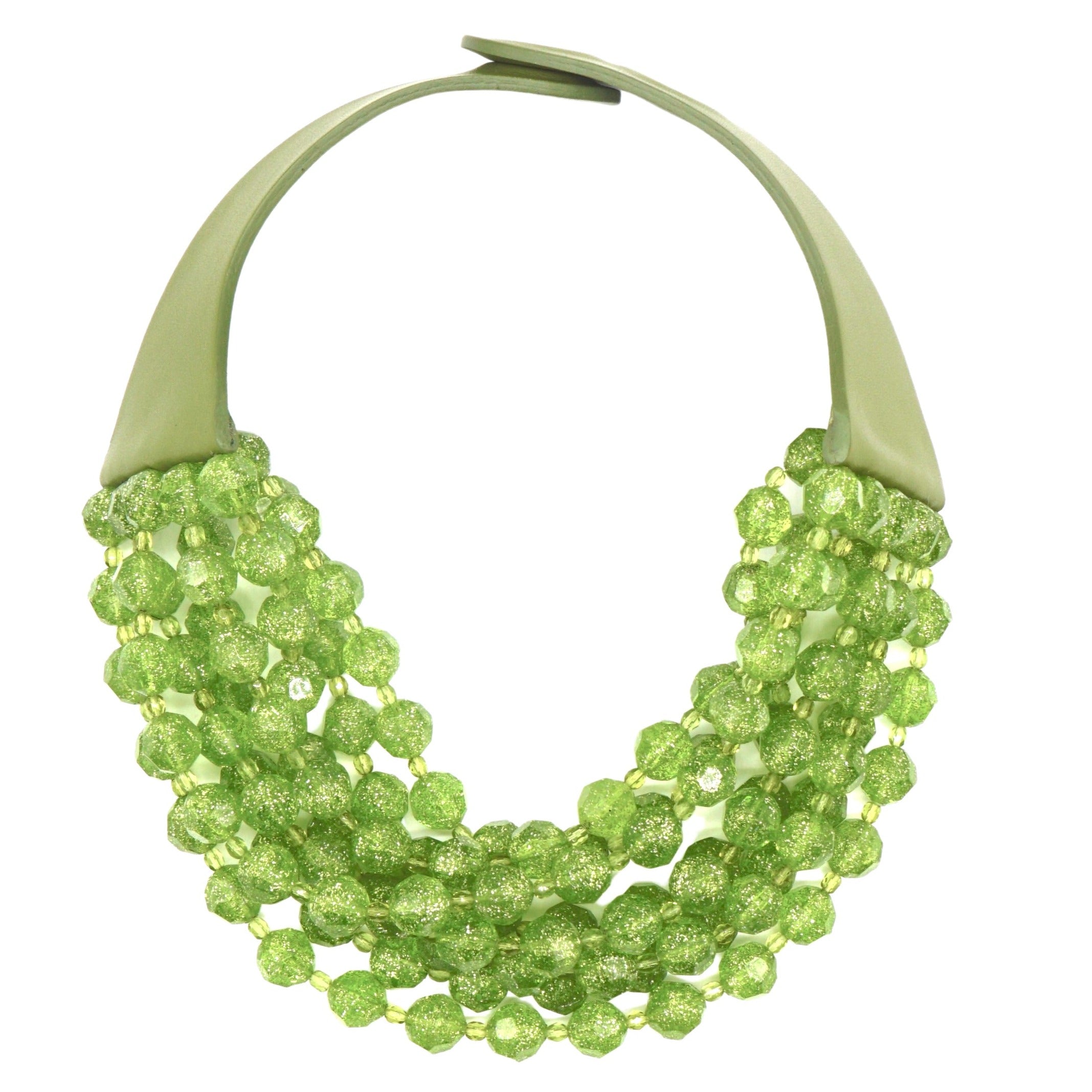 Luxe Jungle Green Necklace