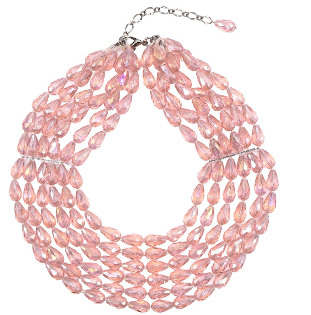 Rita Crystal Cherry Blossom Necklace