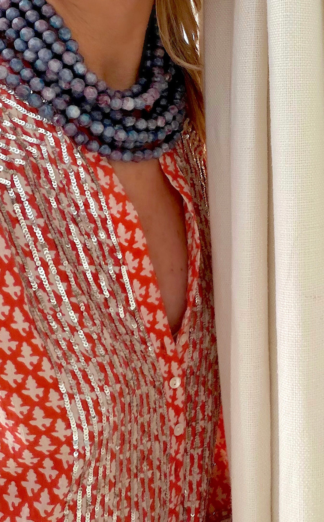 Medium Bella Orchid Necklace