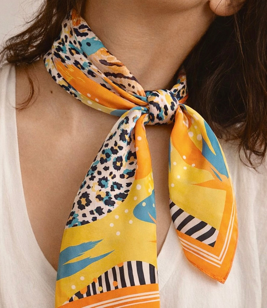 Animal Print Scarf