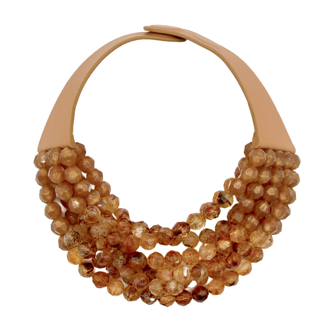 Gradated Bella Tortoise Shimmer Necklace -  Fairchild Baldwin