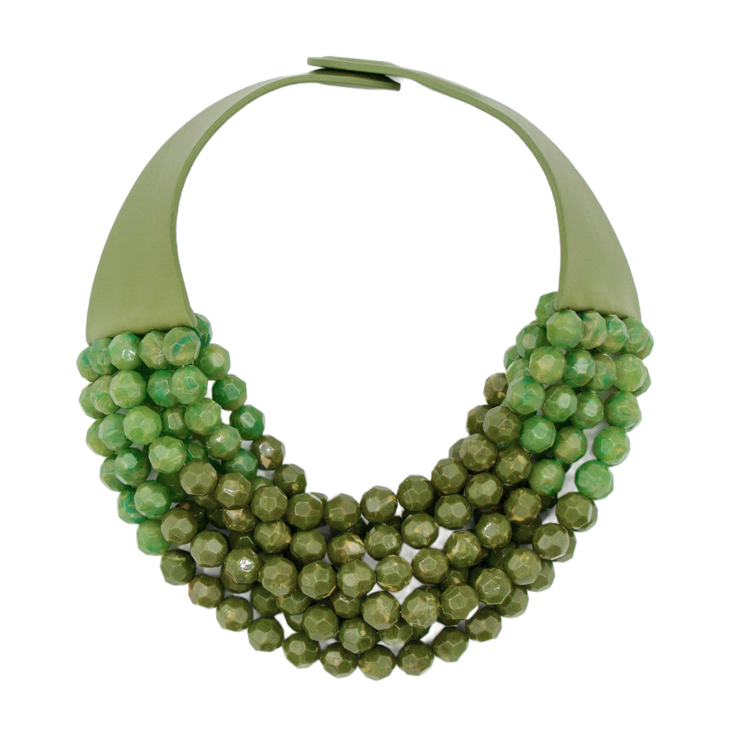 Gradated Bella Hunter Green Necklace -  Fairchild Baldwin
