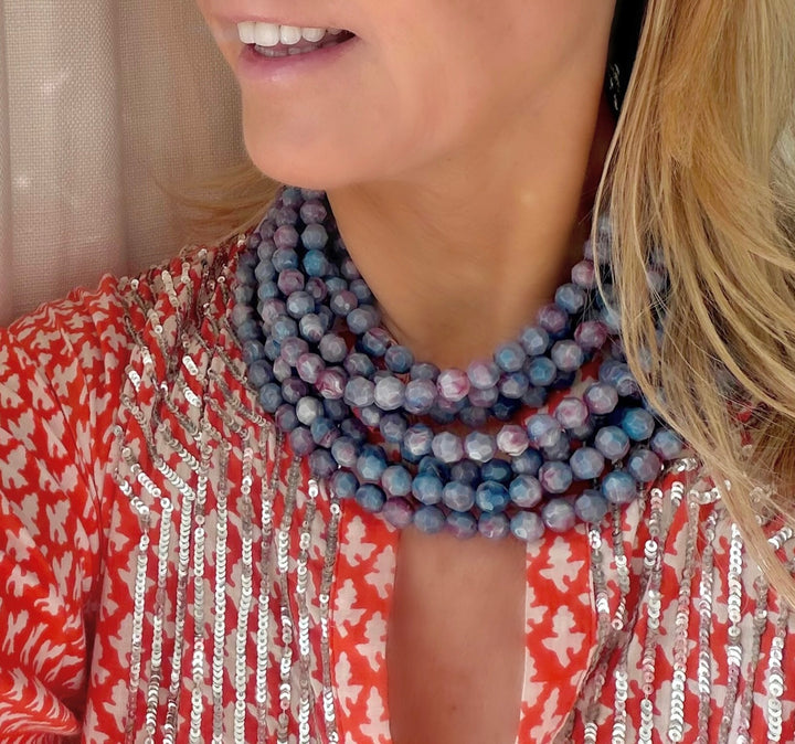 Medium Bella Orchid Necklace