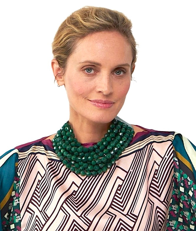 Bella Holiday Green Necklace -  Fairchild Baldwin
