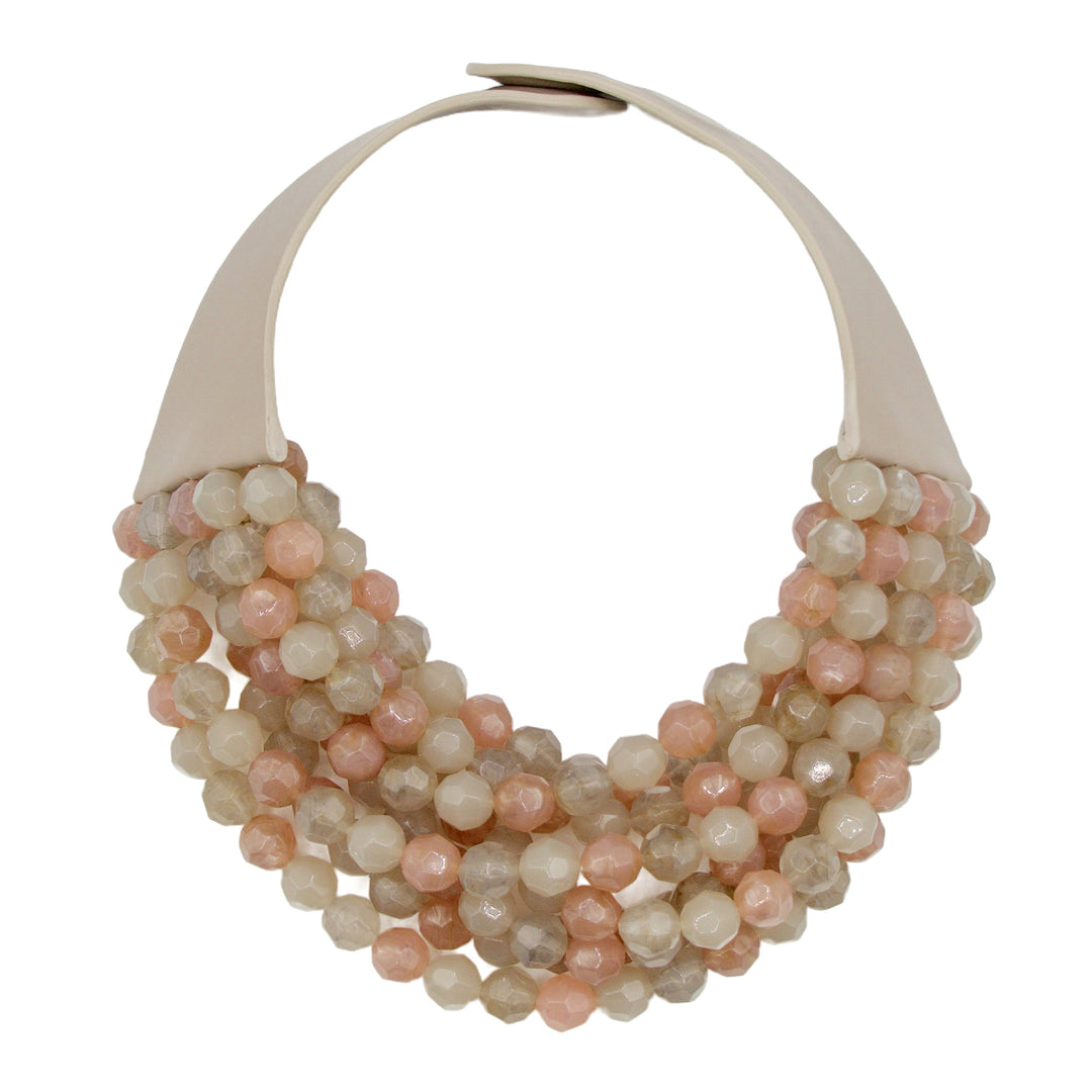 Bella Three Tone Rosebud Necklace -  Fairchild Baldwin