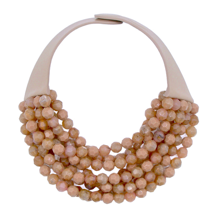 Bella Three Tone Mauve Necklace -  Fairchild Baldwin