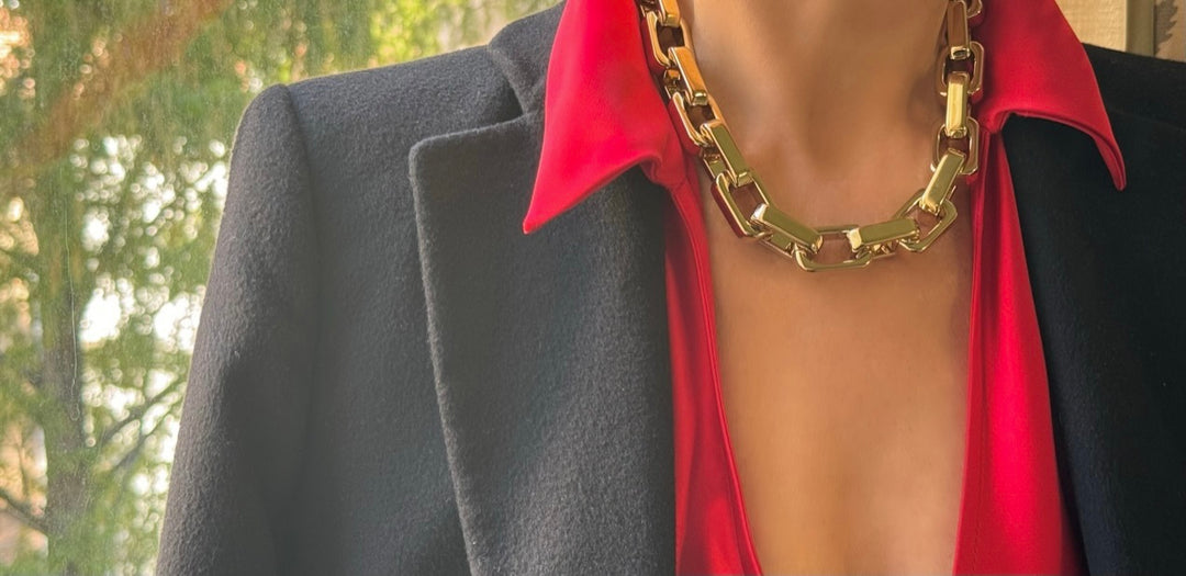 The Antonia Gold Chain Link Necklace