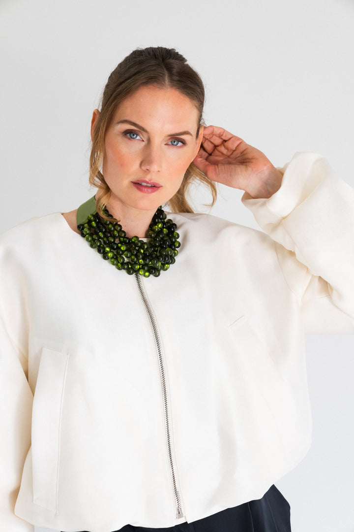 The Bubble Olive Necklace