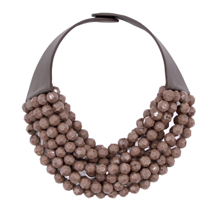 Bella Marble Mauve Necklace -  Fairchild Baldwin
