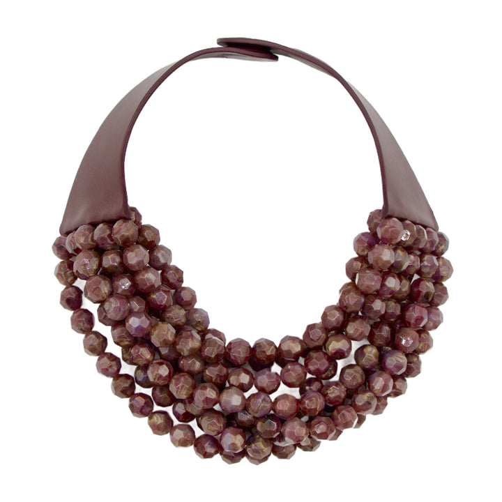 Bella Dusty Rose Necklace -  Fairchild Baldwin