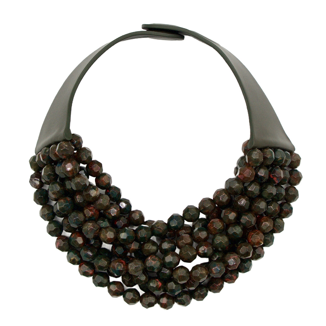 Bella Olive Rosewood Necklace -  Fairchild Baldwin