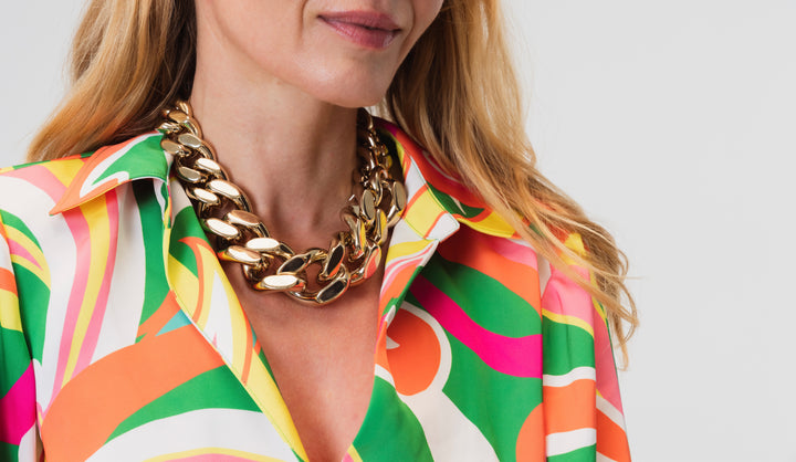 The Fairchild Gold Chain Link Necklace