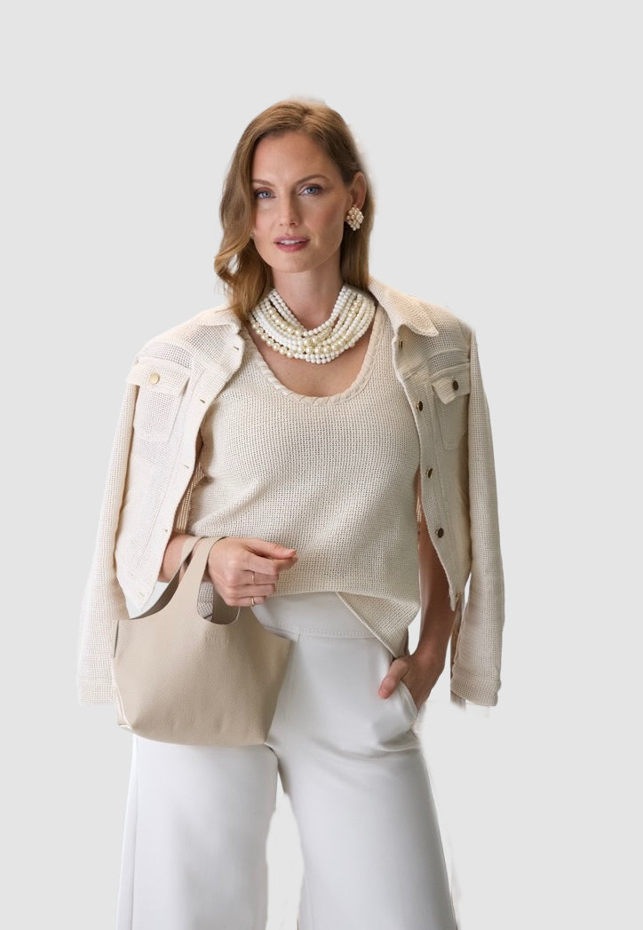 Marcella Cream Pearl Necklace