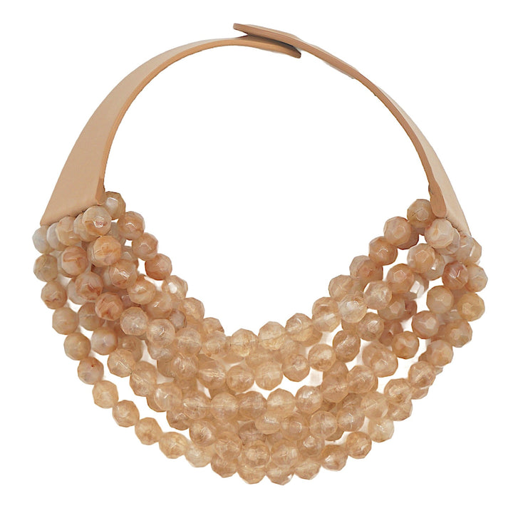 Bella Gradated Winter Champagne Necklace