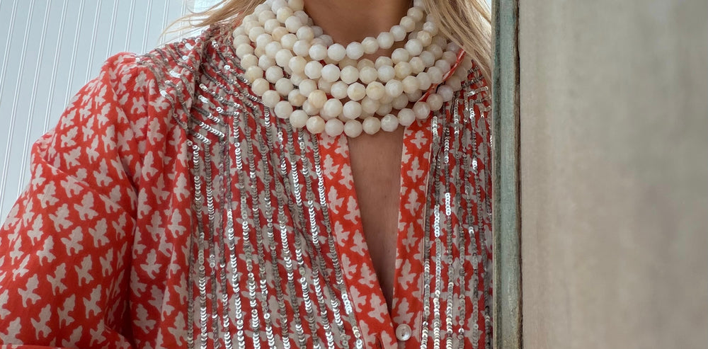 Bella Stone Champagne Necklace -  Fairchild Baldwin