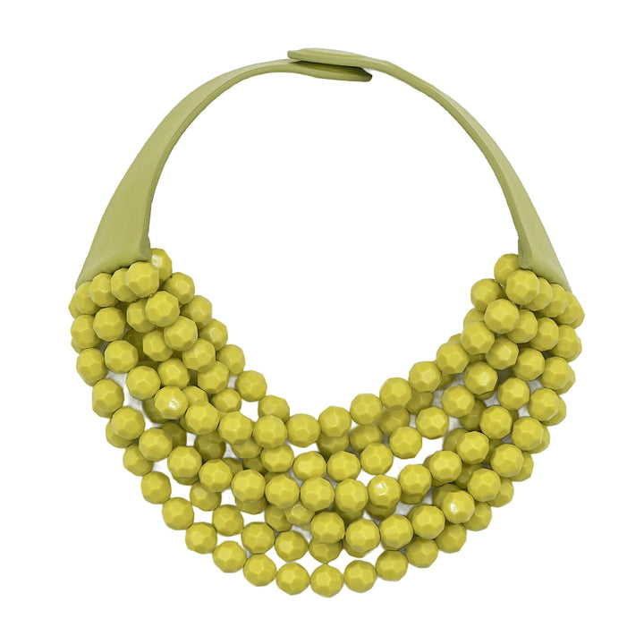 Bella Summer Chartreuse Necklace