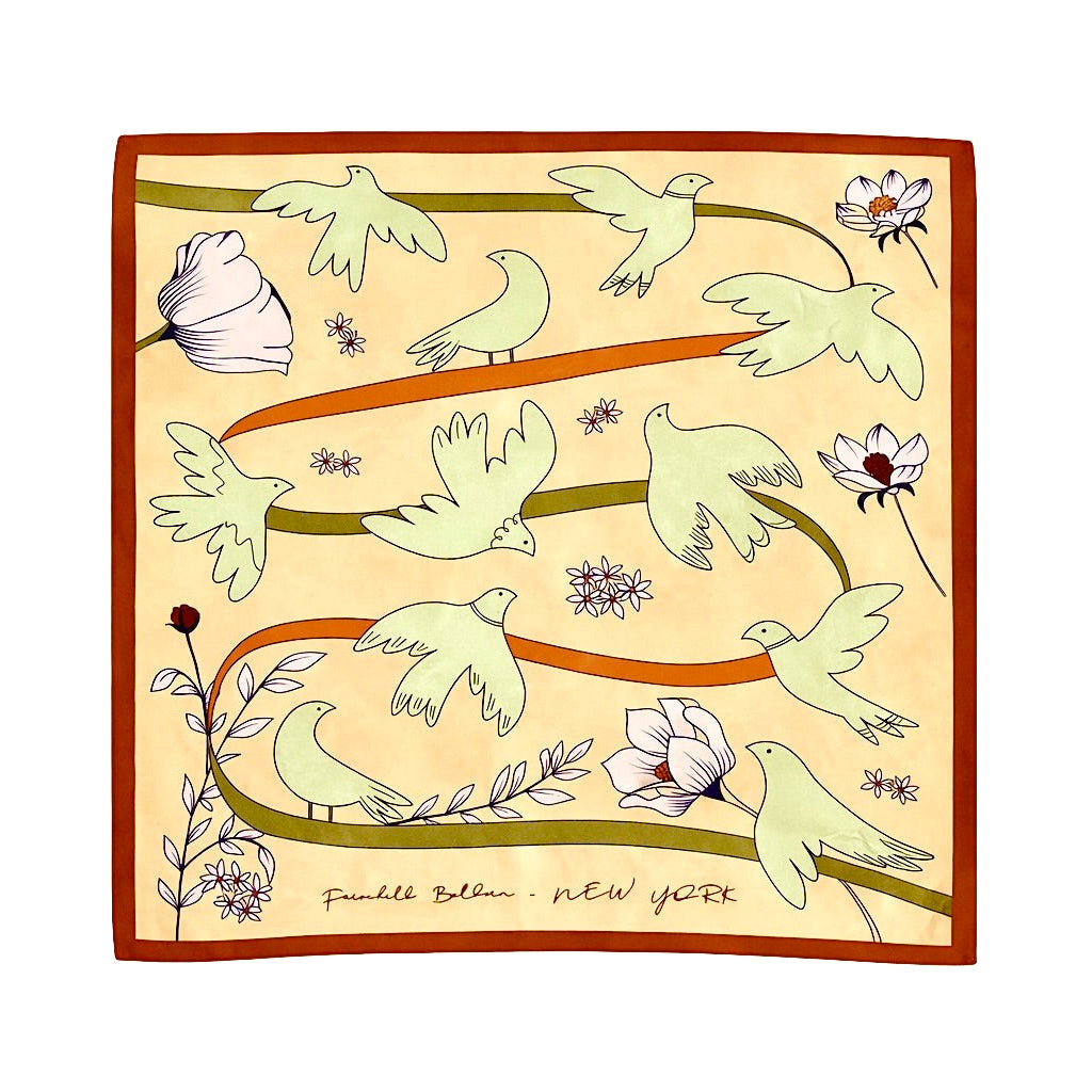 Birds of a Feather Scarf -  Fairchild Baldwin