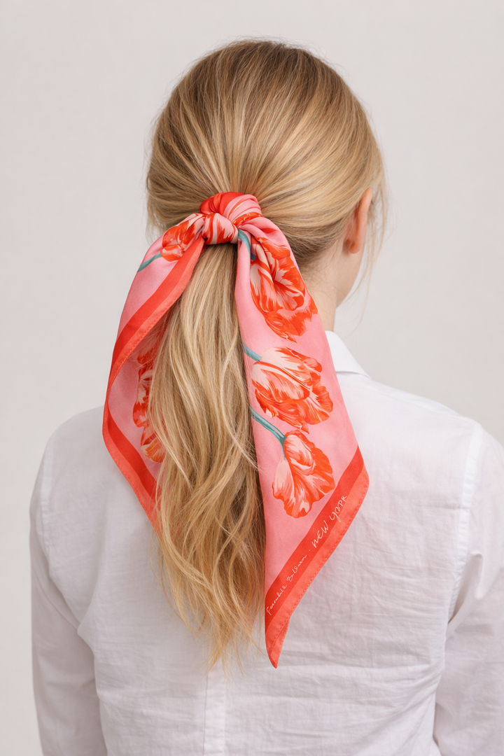 Pink Tulip Scarf -  Fairchild Baldwin