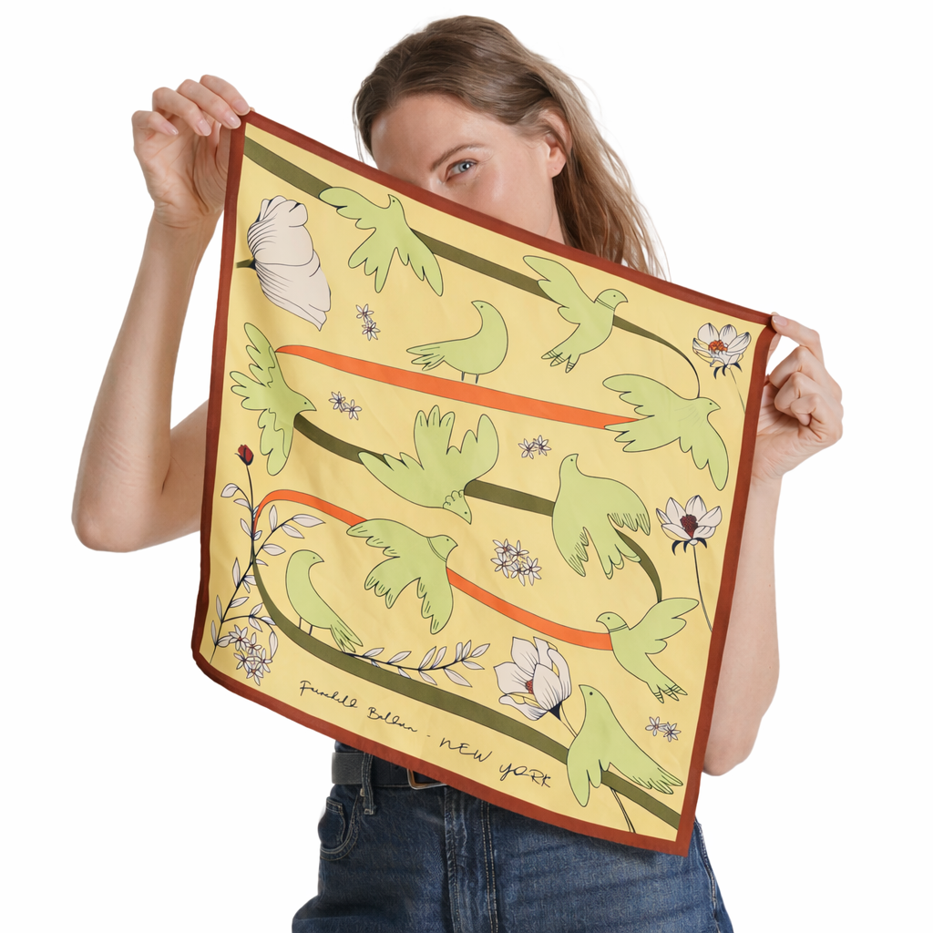 Birds of a Feather Scarf -  Fairchild Baldwin