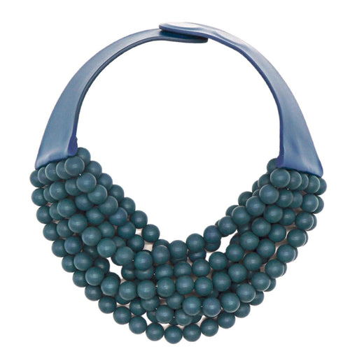 Matte Teal Necklace