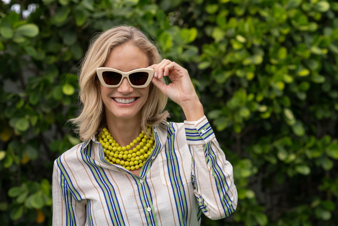 Bella Summer Chartreuse Necklace