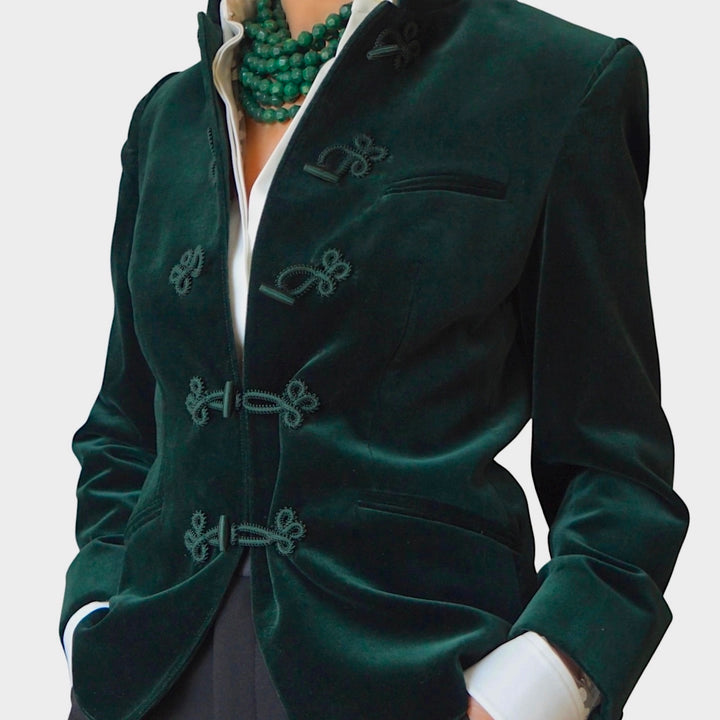 Bella Holiday Green Necklace -  Fairchild Baldwin