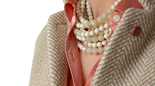 Winter Cream Necklace