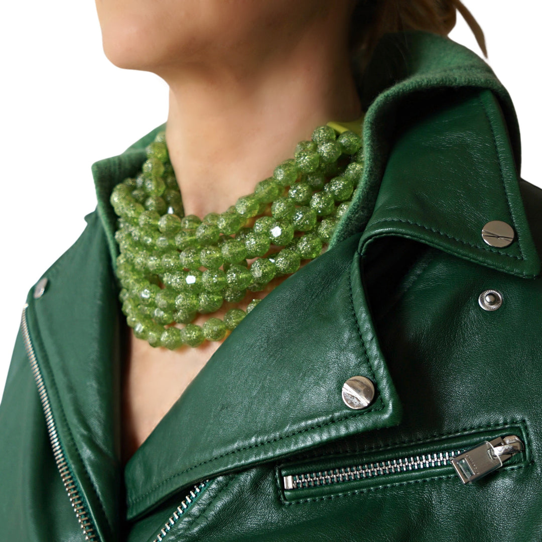 Bella Jungle Green Necklace