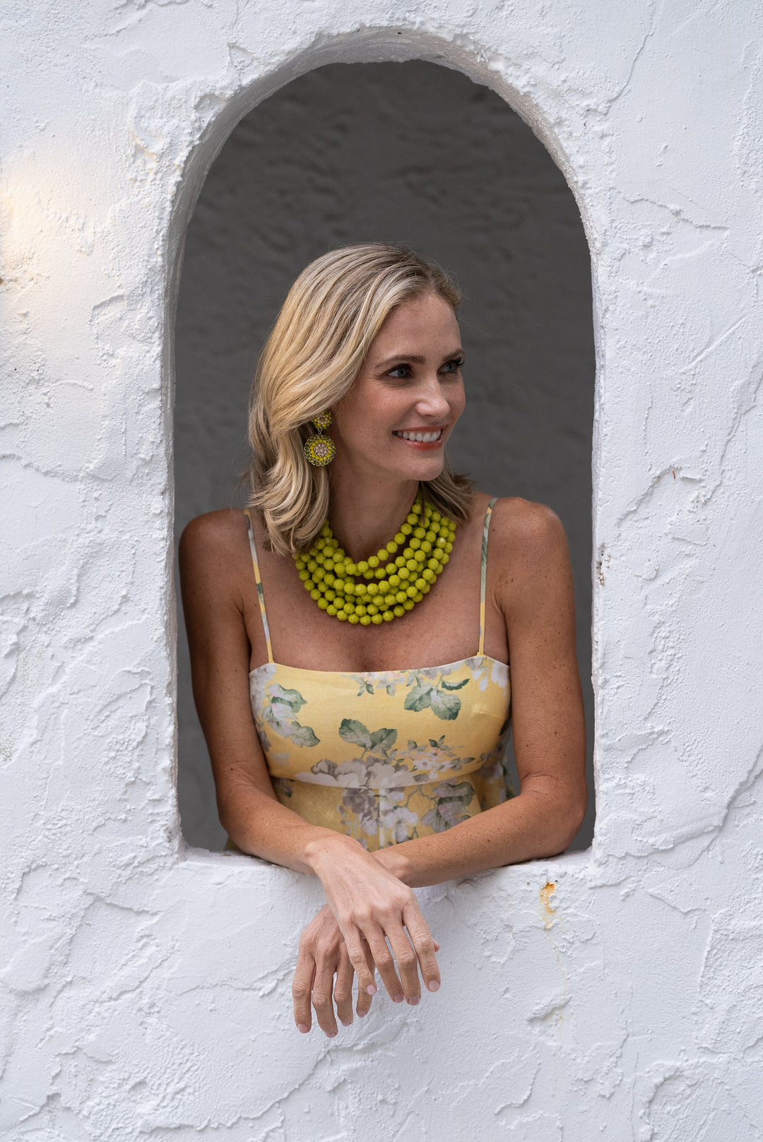 Bella Chartreuse Necklace