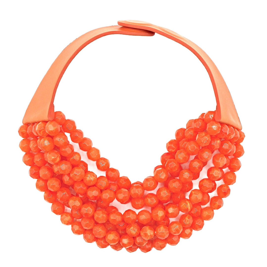 Bella Tropical Orange Necklace