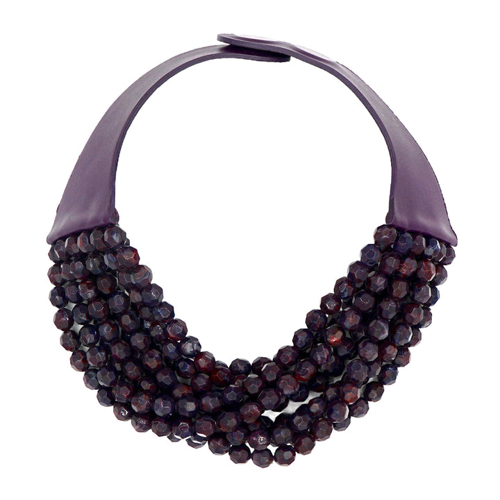 Laura Aubergine Necklace