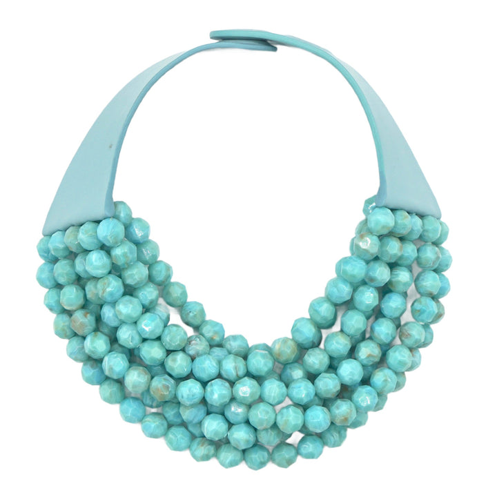 Bella Marble Turquoise Necklace