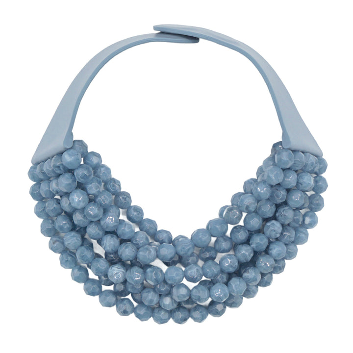 Bella Smokey Cornflower Necklace