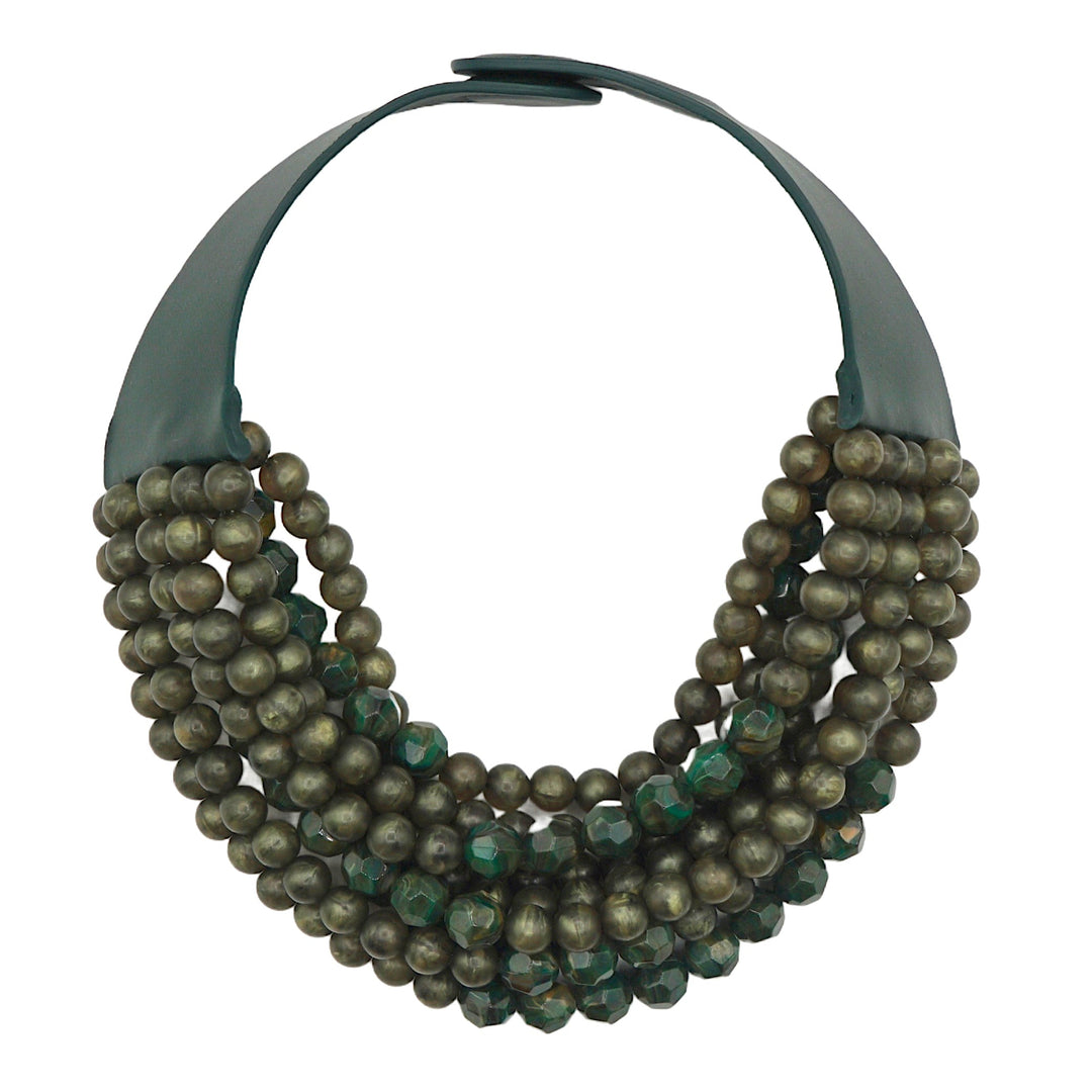 Marbella Marble Olive Necklace