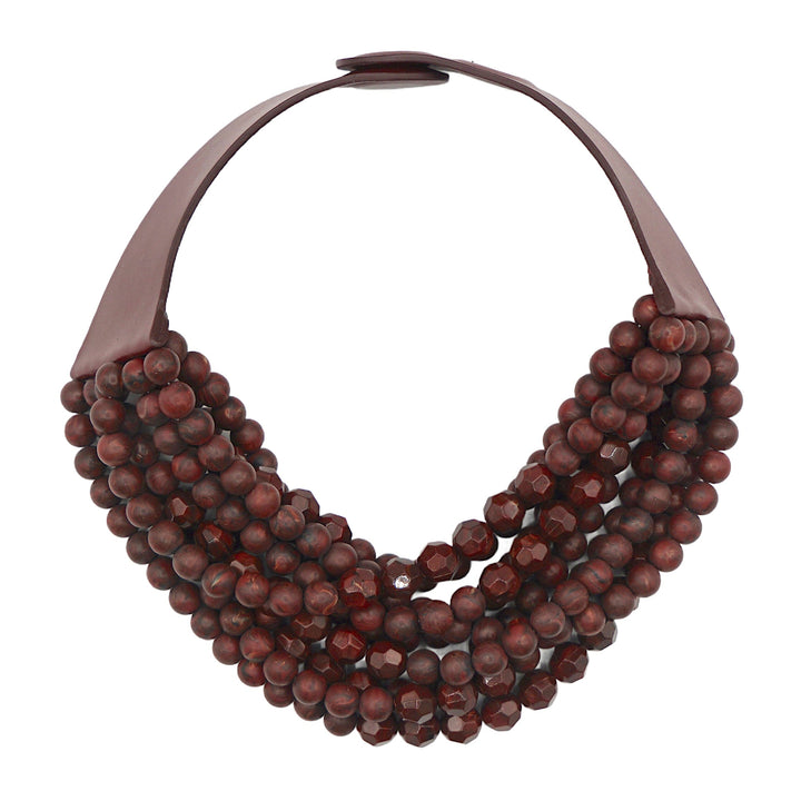 Marbella Soft Claret Necklace