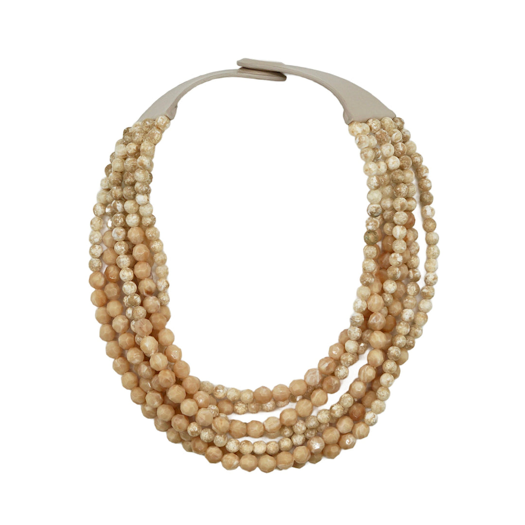 Augusta Caramel Oat Necklace