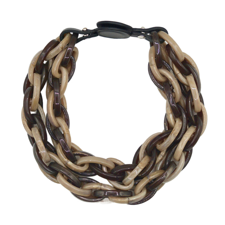 Mirella Driftwood Chain Link Necklace