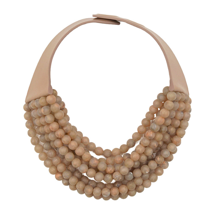 Medium Bella Matte Earth Necklace