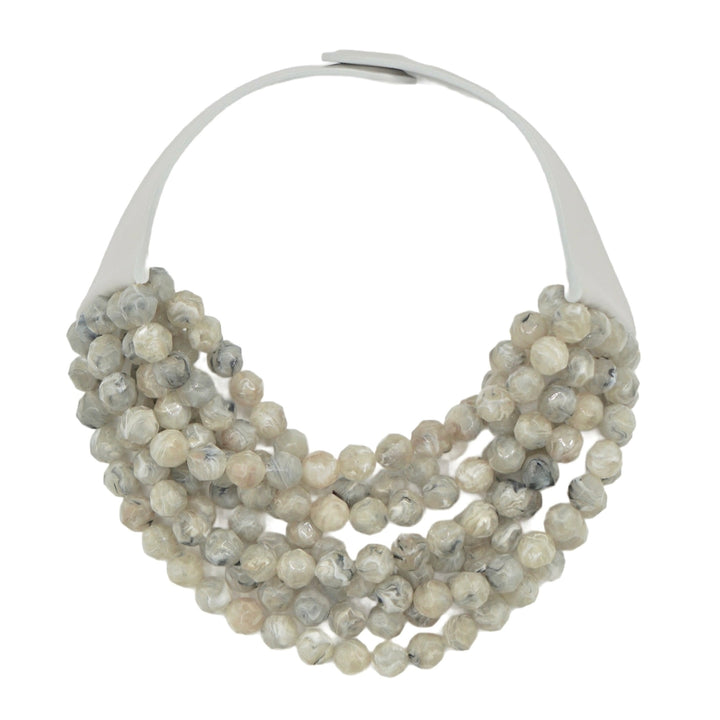 Bella Grey Tortoise Necklace