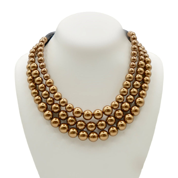 Pearl Grace Gold Necklace