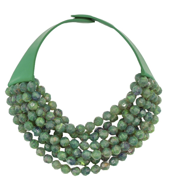 Bella Orchard Green Necklace