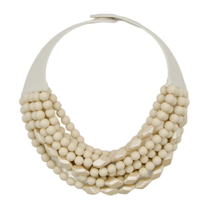 Marbella Oval Ivory Necklace -  Fairchild Baldwin