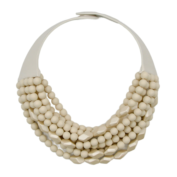 Marbella Oval Ivory Necklace
