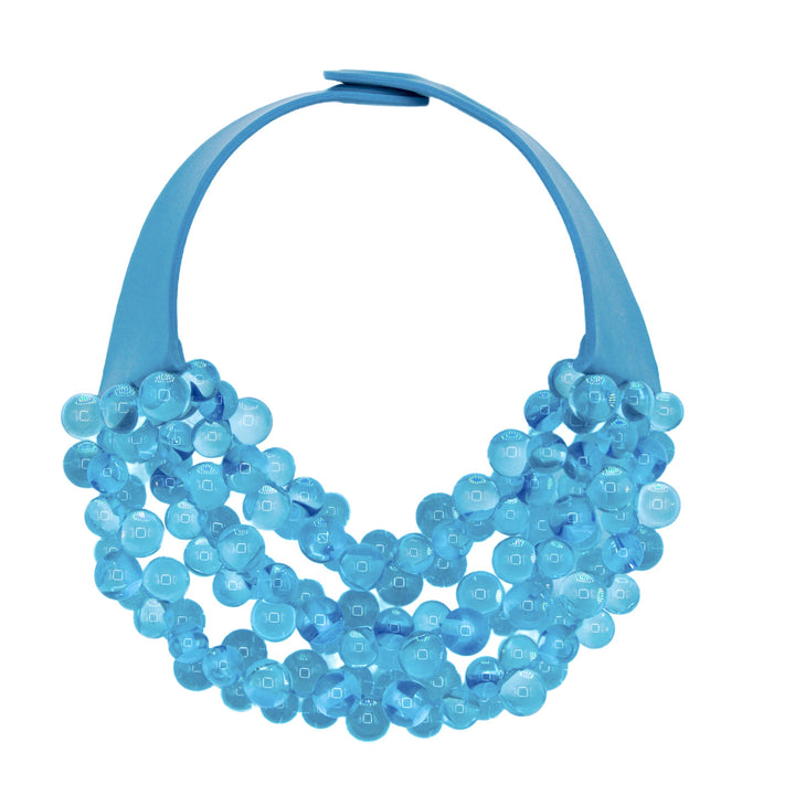 The Bubble Blue Necklace